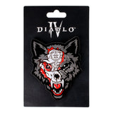 Diablo IV Mephisto Bloodied Wolf Magnet - Front View