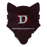 Diablo IV Mephisto Bloodied Wolf Magnet - Back View