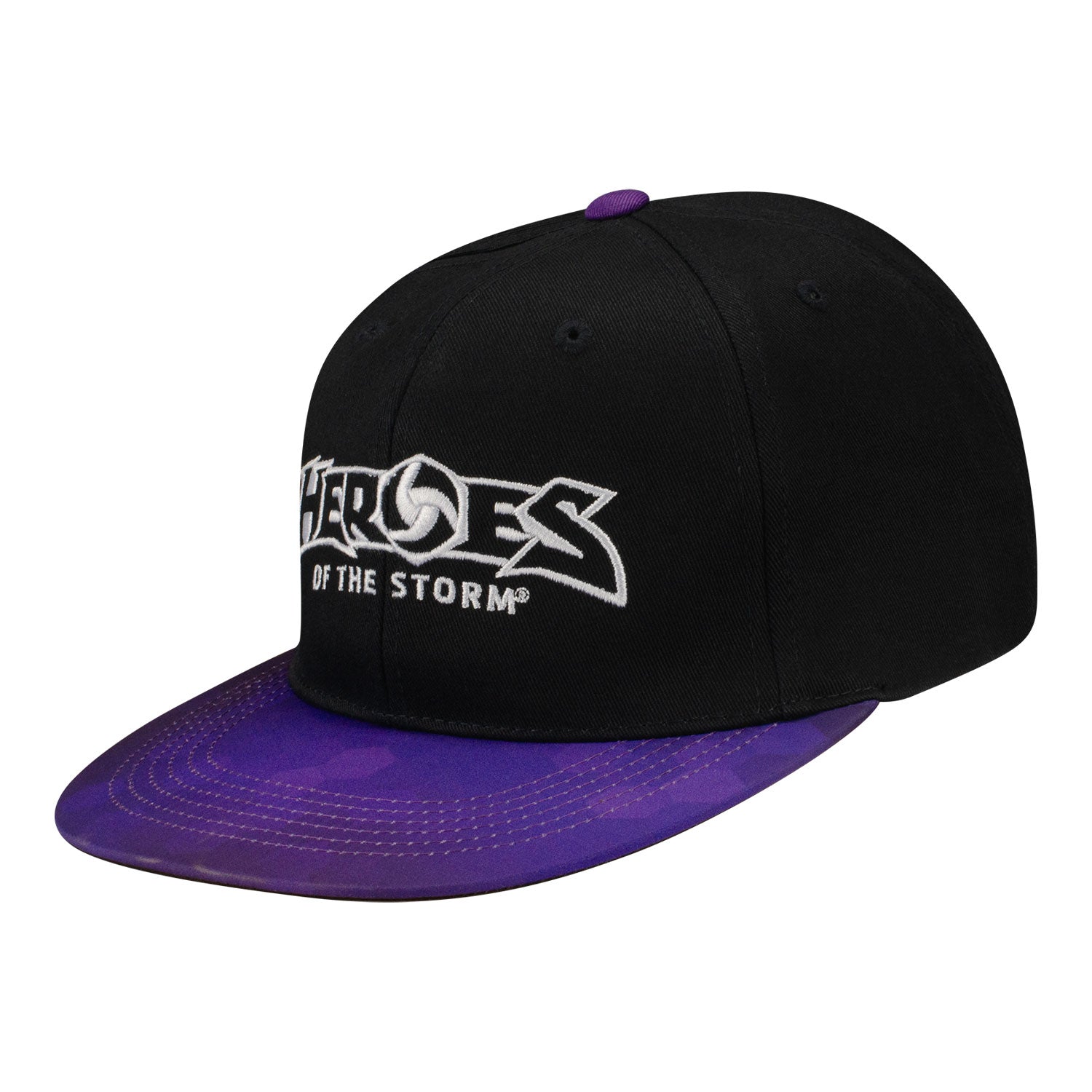 Heroes of the Storm Black Snapback Hat - Left View