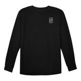 Hearthstone 10th Anniversary Cardback Black Long Sleeve T-Shirt - Front View