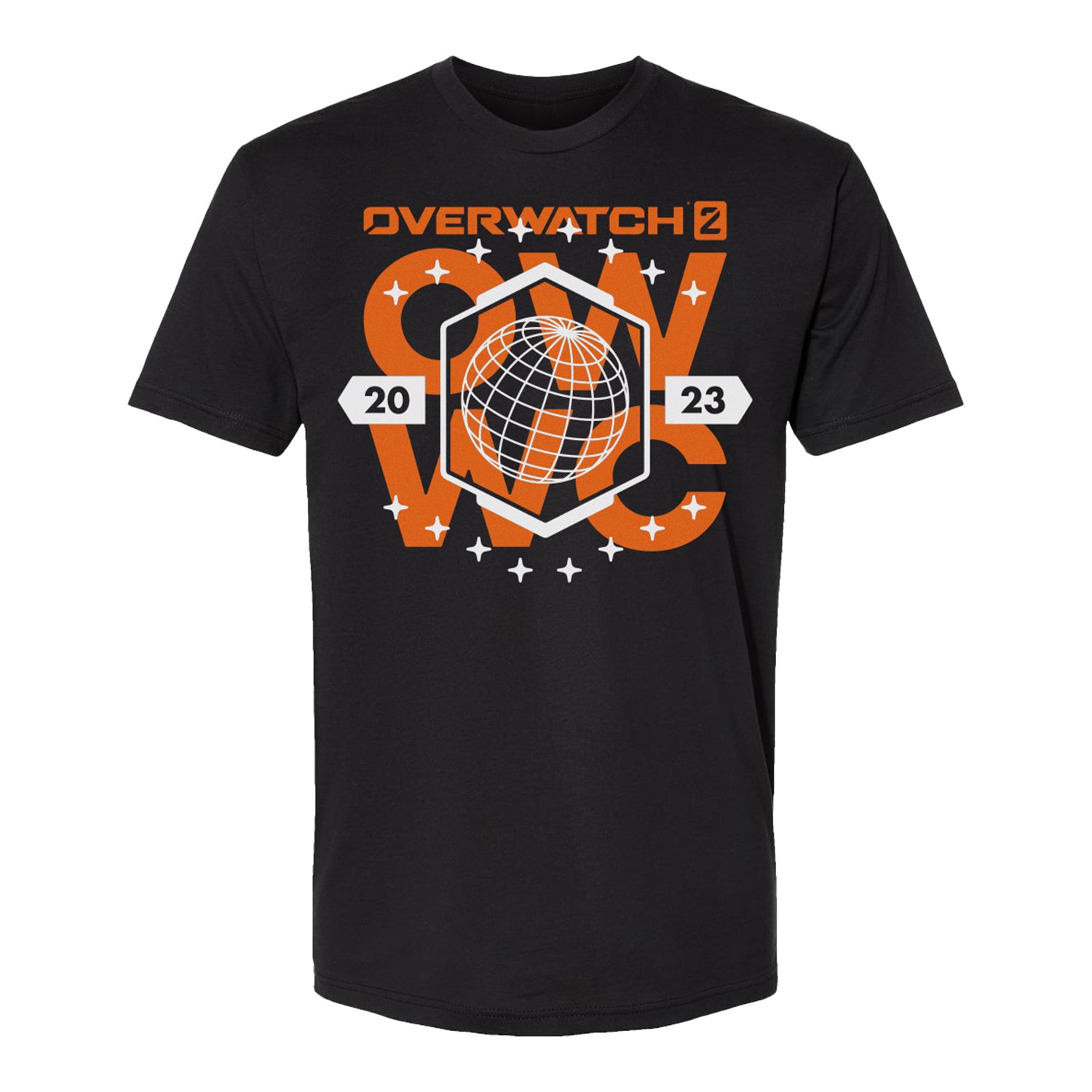 Overwatch World Cup Black T-Shirt - Front View