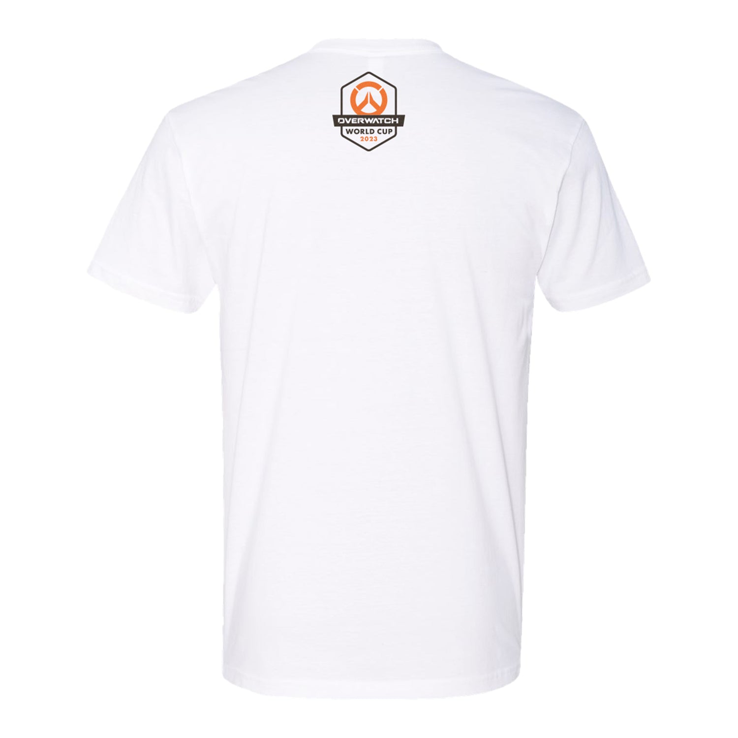 Overwatch World Cup T-Shirt, White - Back View