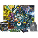 All the pieces of the Overwatch Heroes Collage 1500 Piece Puzzle