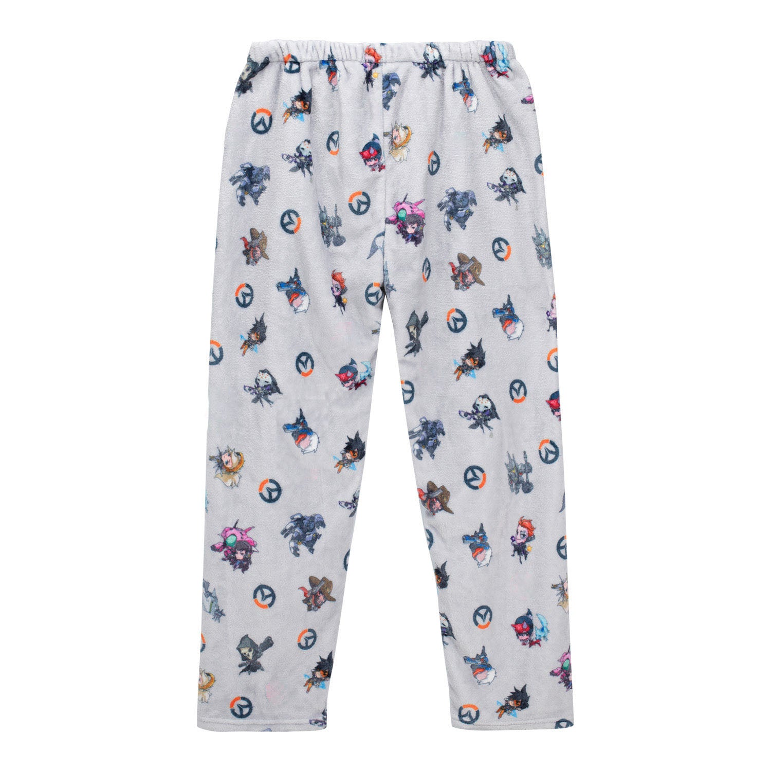 Overwatch Cute But Deadly Fleece Pajama Pants - Back View