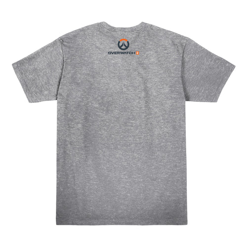 Overwatch 2 Tracer Pride Grey T-Shirt
- Back View
