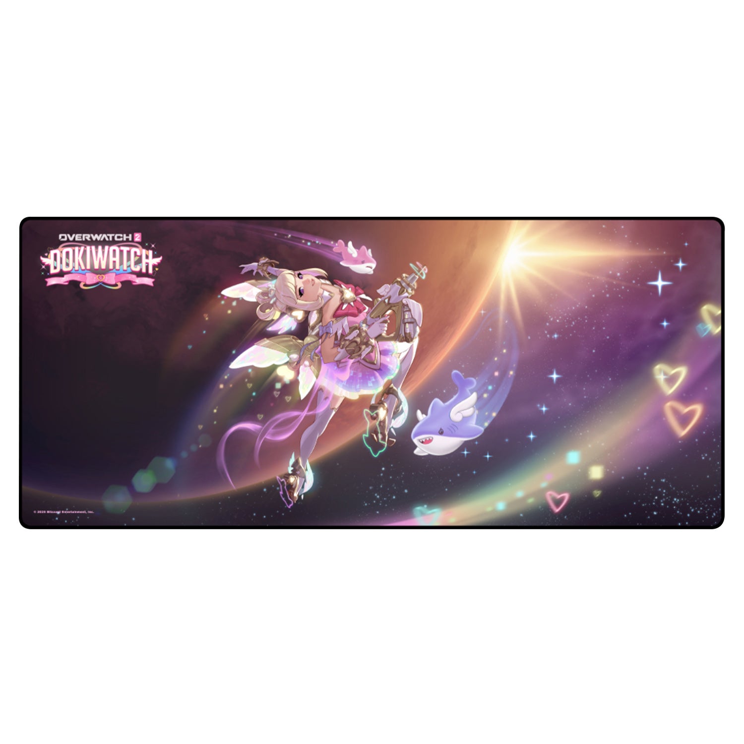 Overwatch Dokiwatch Desk Mat - Front View