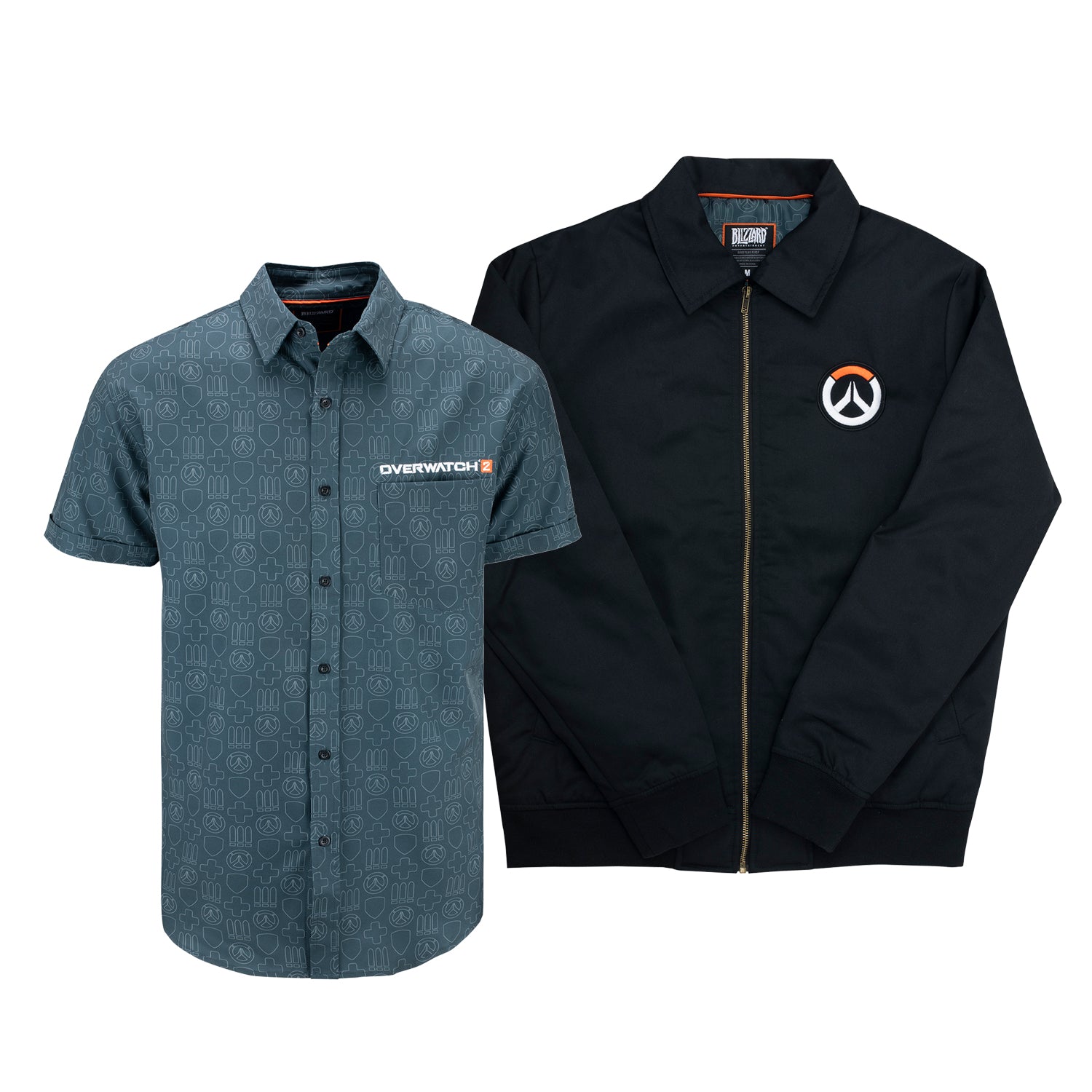 Overwatch 2 Black Zip-Up Work Jacket – Blizzard Gear Store