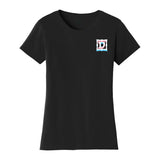 Diablo Pride Women's Black T-Shirt - Front View