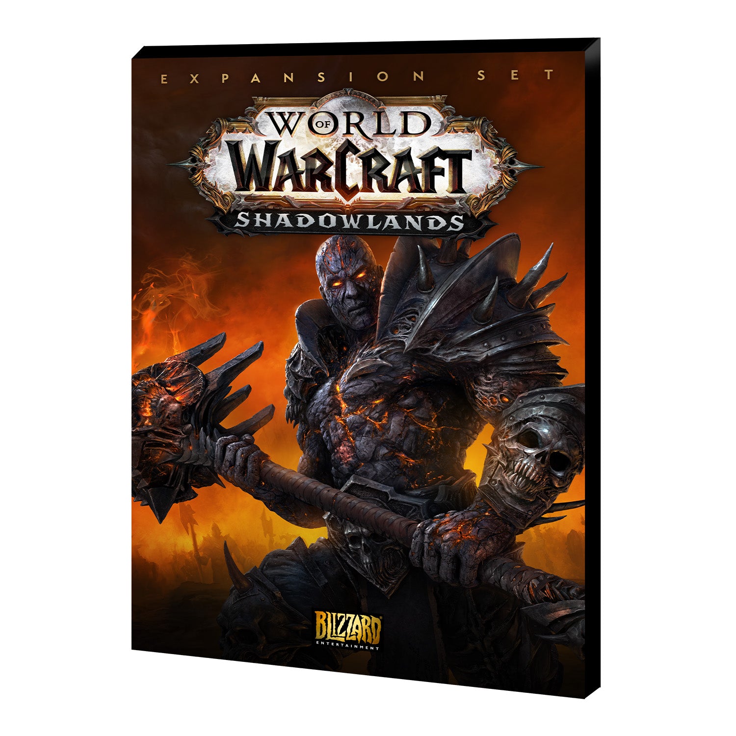 World of Warcraft Shadowlands Box Art Canvas - Front View