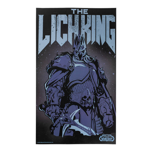 World of Warcraft The Lich King 11x17" Foil Poster - Front View