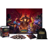 All the pieces of the World of Warcraft: Classic Onyxia 1000 Piece Puzzle