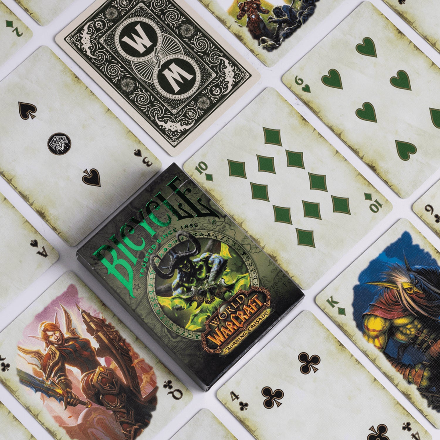 World of Warcraft The Burning Crusade Bicycle Card Deck - Cards