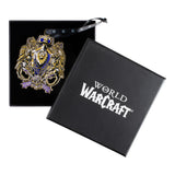 World of Warcraft Alliance Crest Holiday Ornament - Packaged View