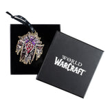 World of Warcraft Horde Crest Holiday Ornament - Packaged View