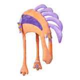 World of Warcraft Orange Murloc Plush Hat - Left Back Side View