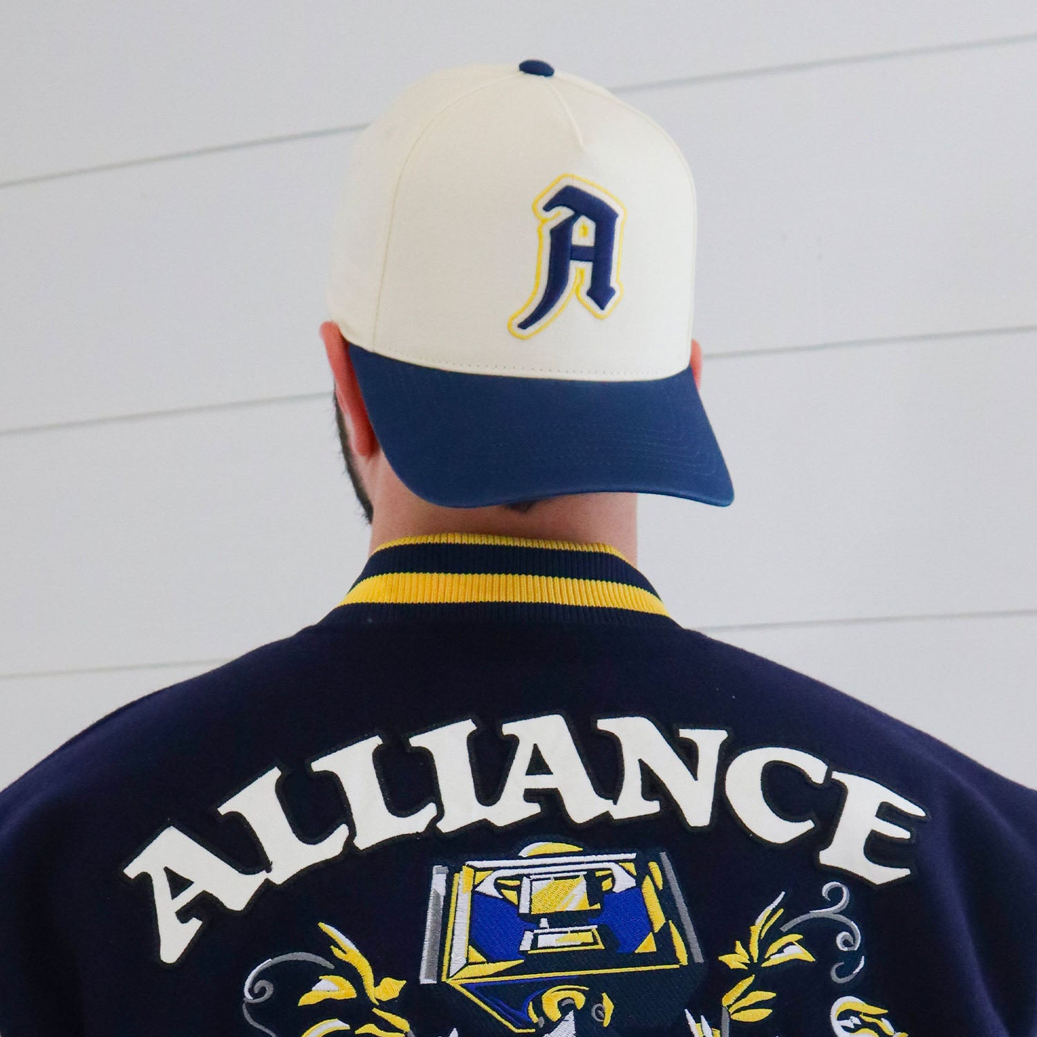 World of Warcraft Alliance Varsity Snapback Hat - Front Model View