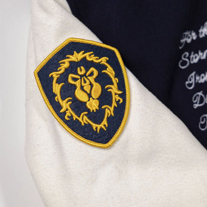 World of Warcraft Alliance Varsity Jacket - Alliance Shield View