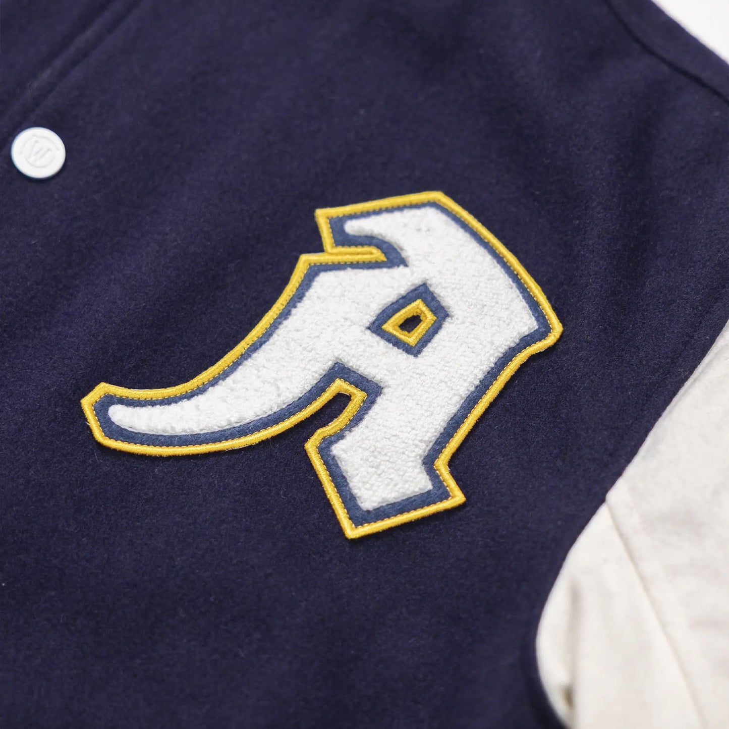 World of Warcraft Alliance Varsity Jacket - Alliance Logo Front View