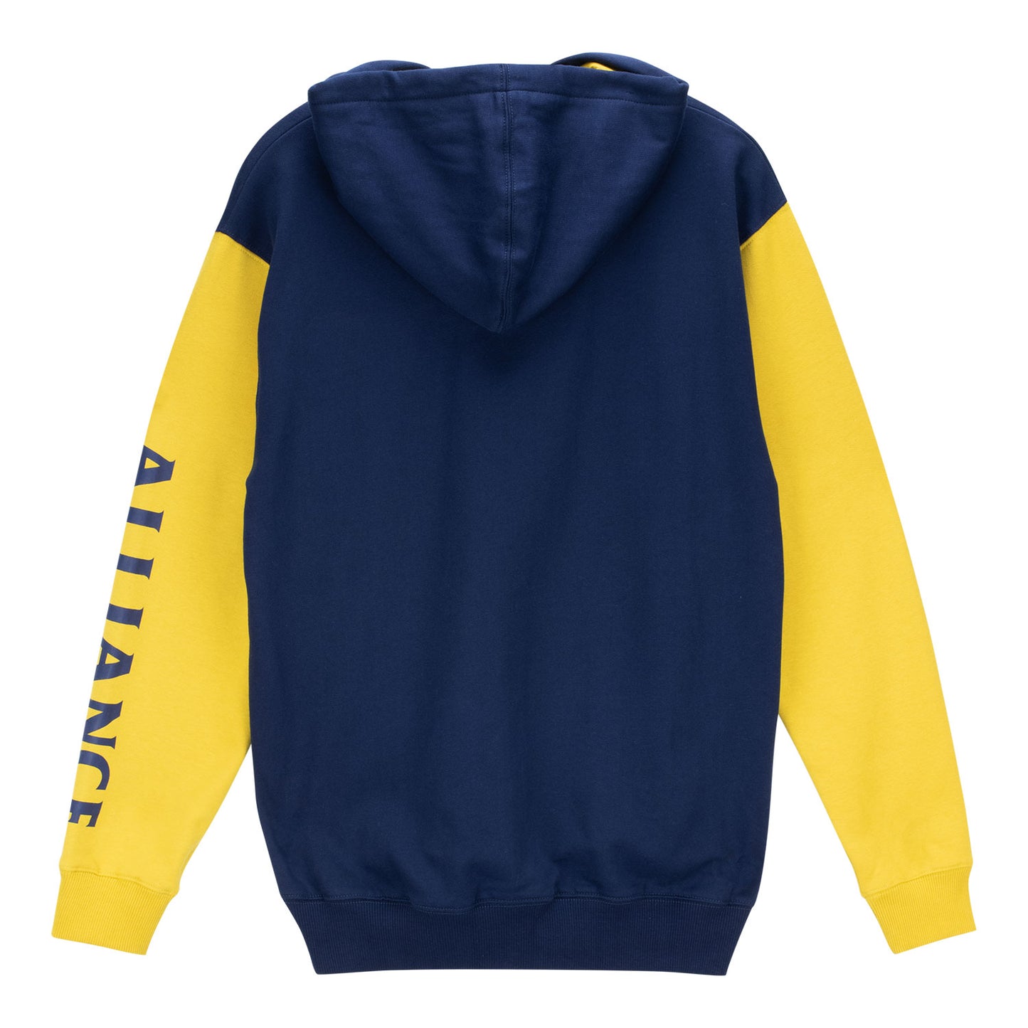 World of Warcraft Alliance Logo Blue Colorblock Hoodie - Back View