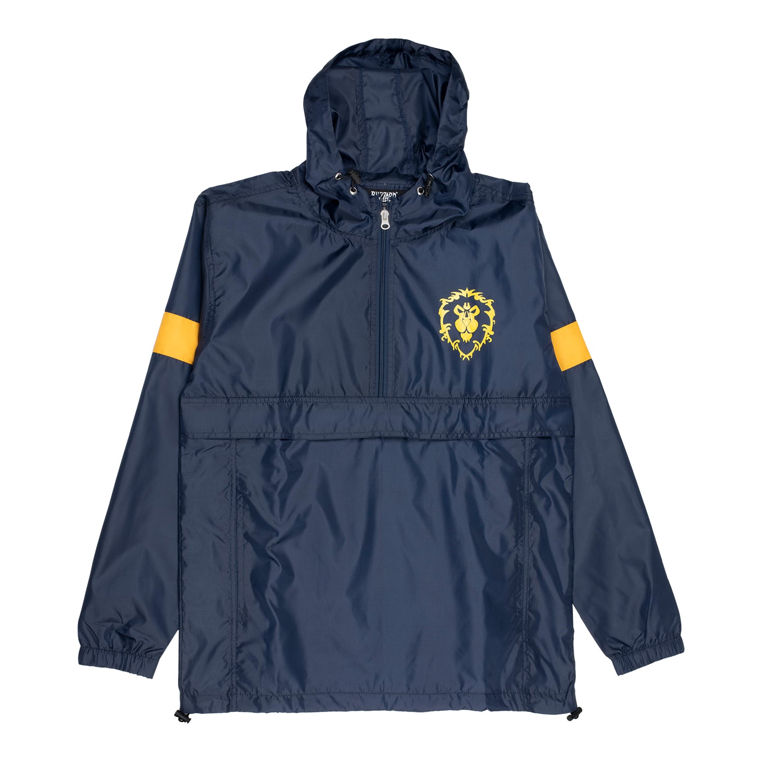 World of Warcraft Alliance Blue Logo Half-Zip Hoodie - Front View