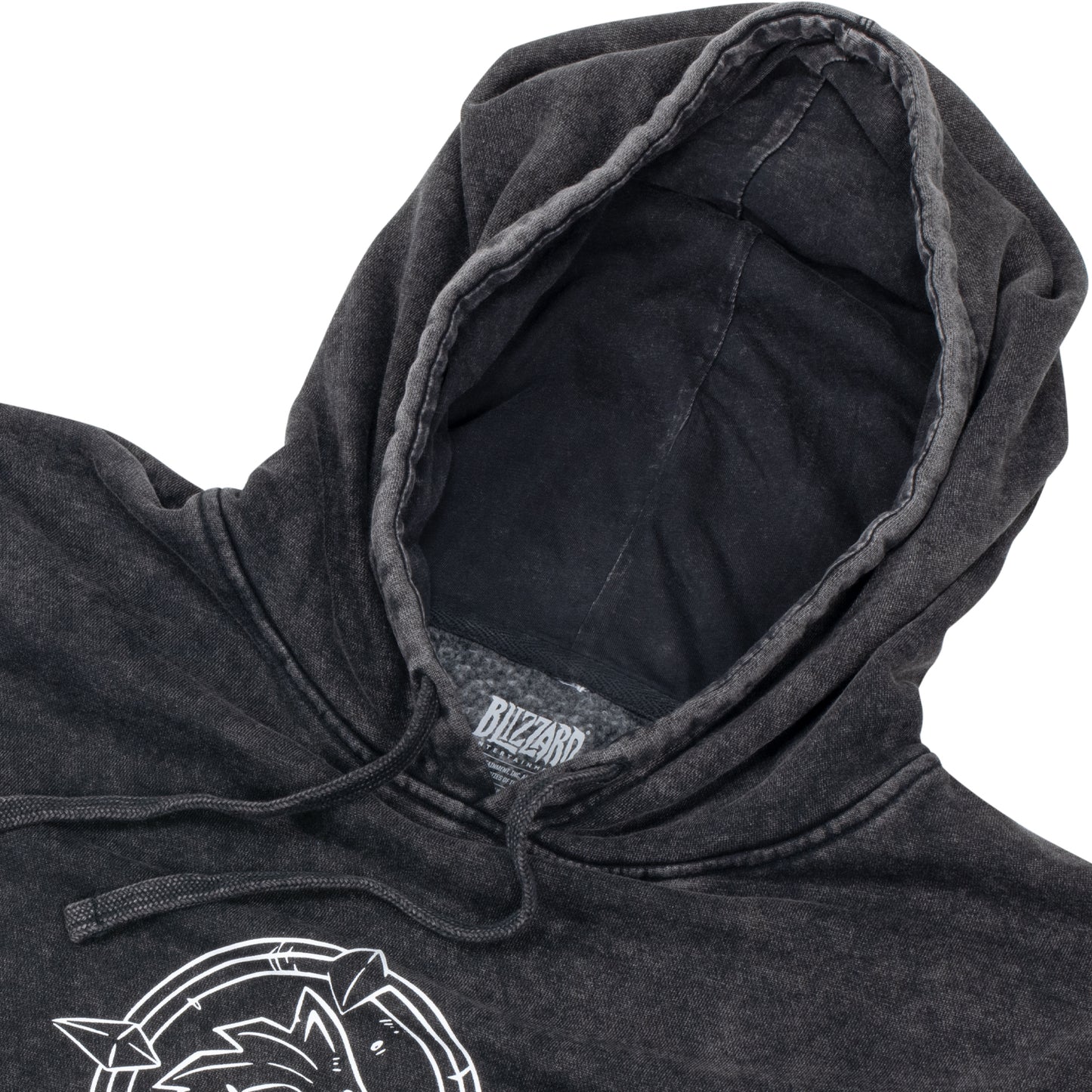 World of Warcraft Doomhammer Grey Pullover Hoodie - Hoodie View