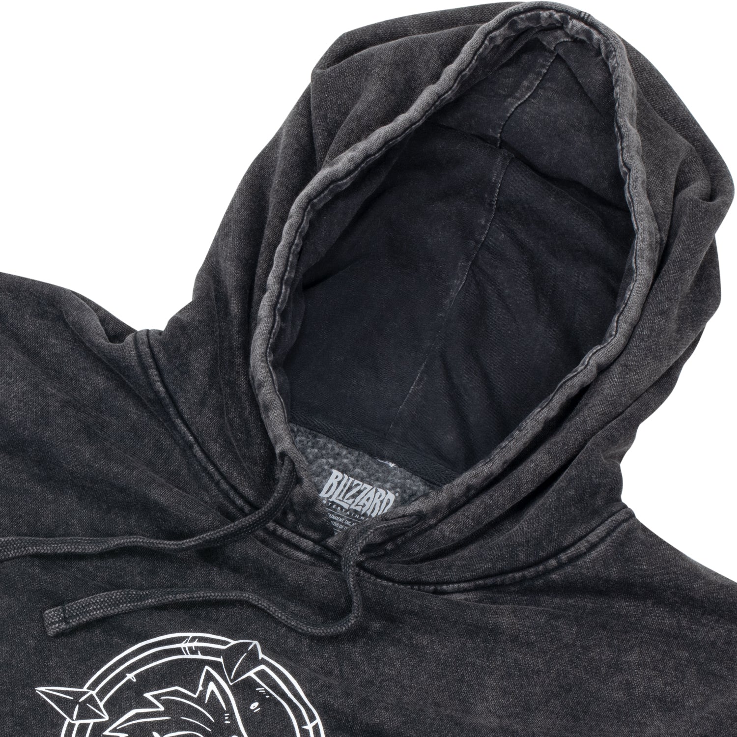 World of Warcraft Doomhammer Grey Pullover Hoodie - Hoodie View