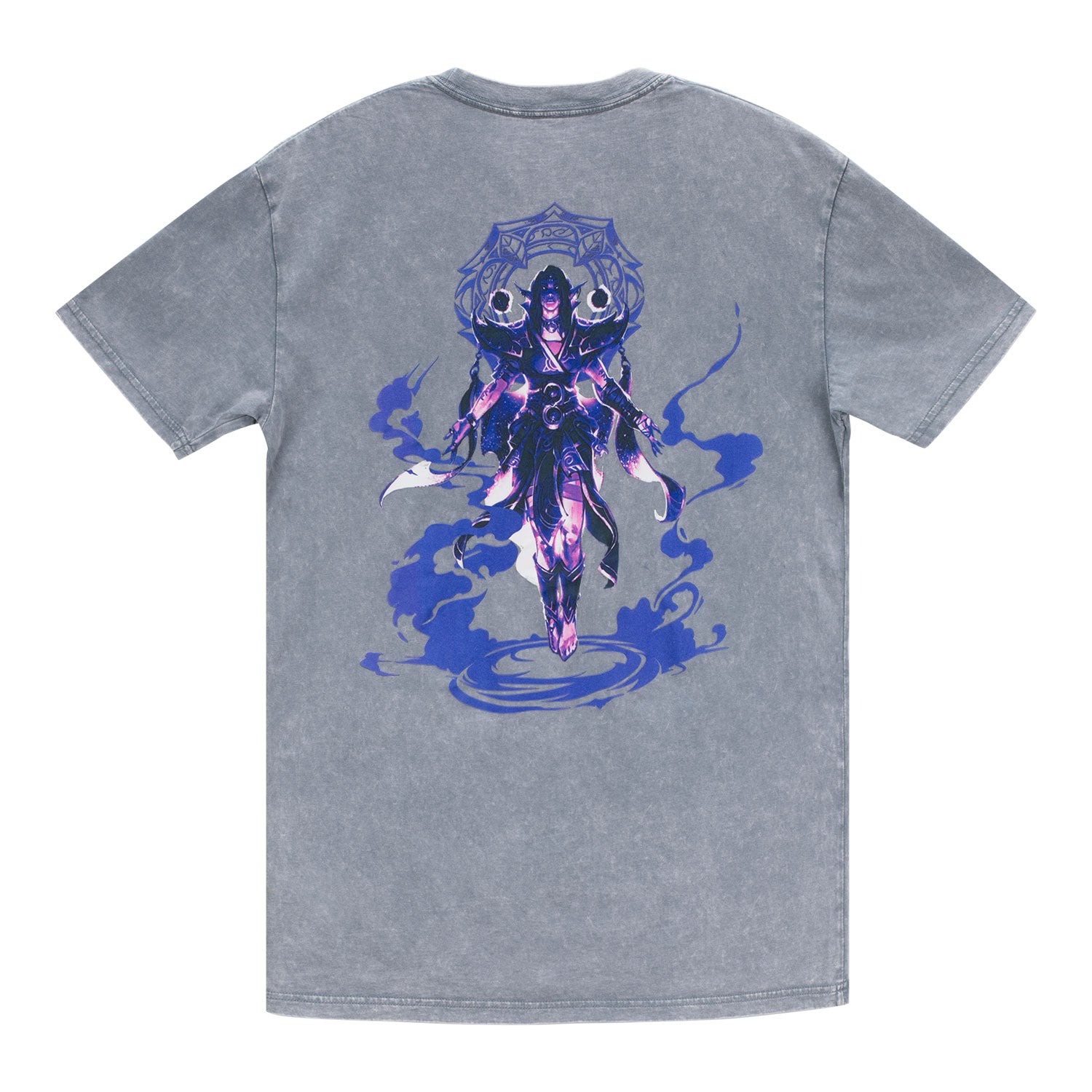 World of Warcraft Xal'atath Grey T-Shirt - Back View