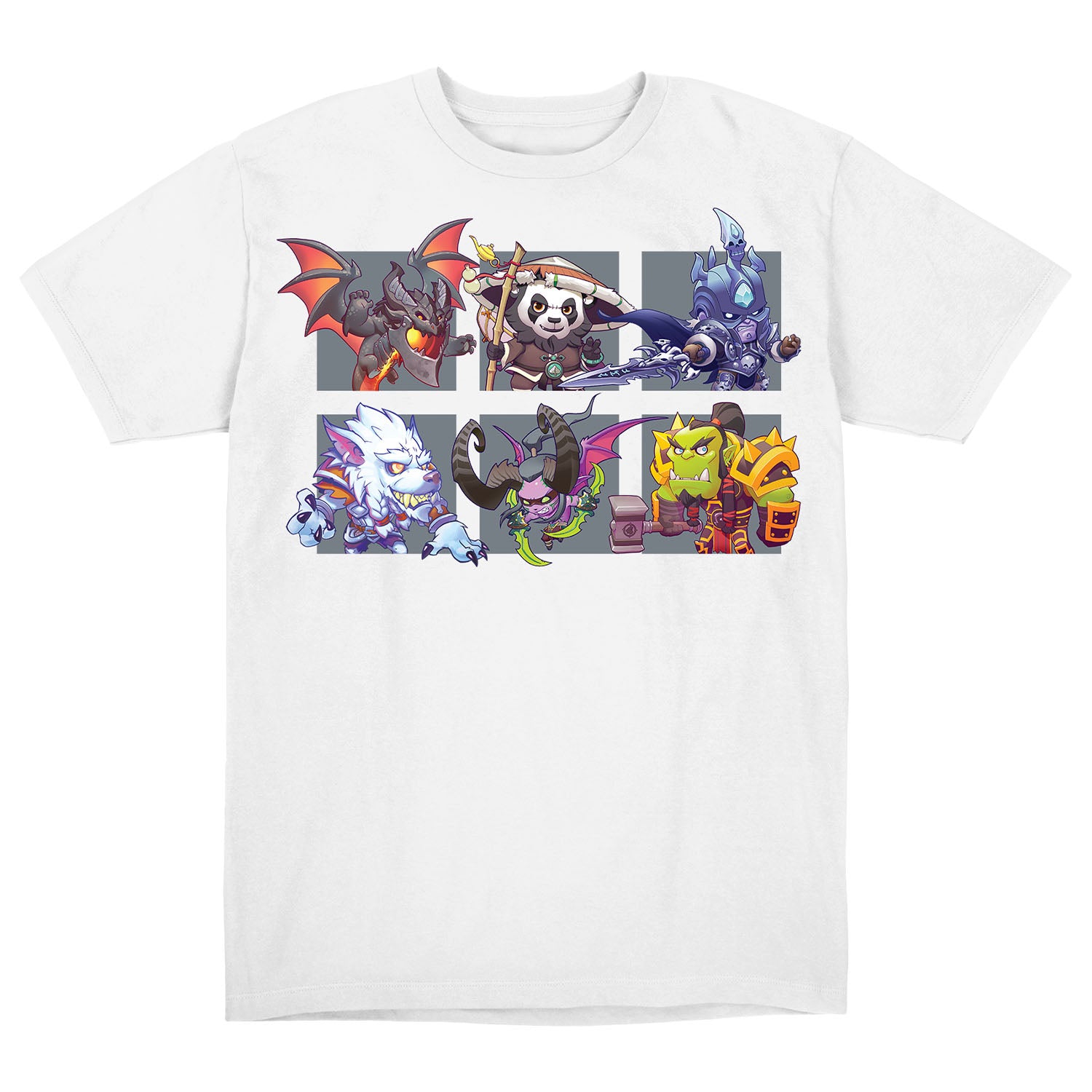 World of Warcraft Cute But Deadly T-Shirt - White Version Front View