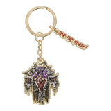 World of Warcraft Horde Crest Keychain - Front View