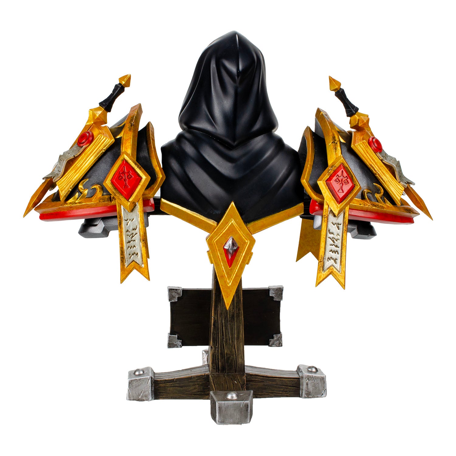 World of Warcraft Judgement Helm & Pauldron Replica - Back View
