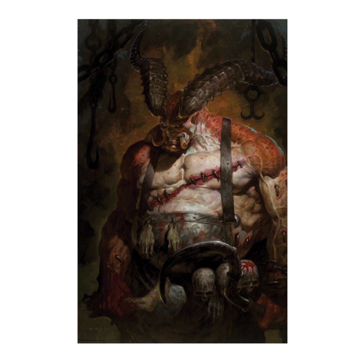 Diablo Butcher 11x17" Poster - Front View