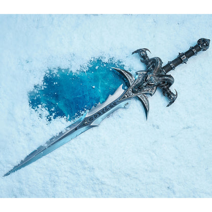 World of Warcraft Frostmourne Premium Replica - Front View of Sword