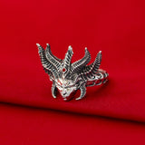 Diablo IV X RockLove Lilith Ring - Close Up View