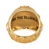 World of Warcraft X RockLove Alliance Signet Ring - Bottom View