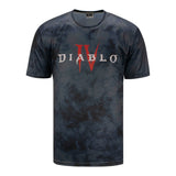 Diablo IV Smoke T-Shirt in Black - Front View