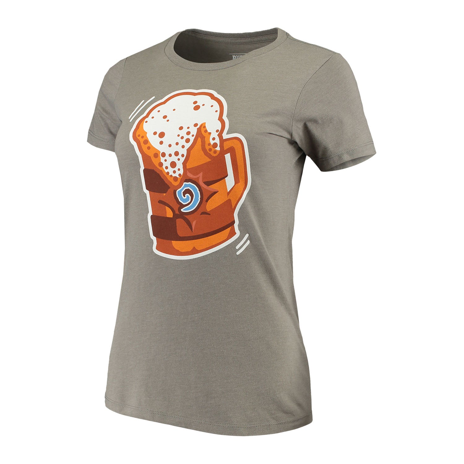 Hearthstone InnKeeper Women's Brown T-Shirt - Front View