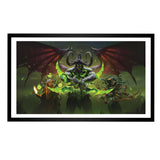 World of Warcraft Burning Crusade Classic 12" x 21" Framed Art Print - Front View