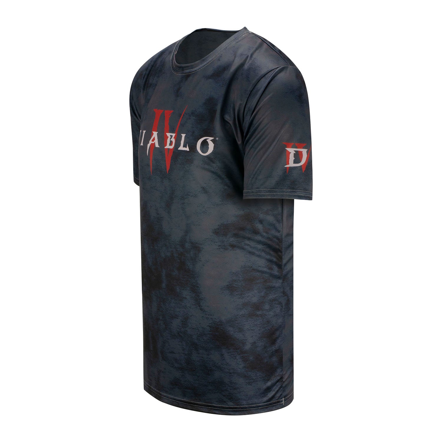 Diablo IV Smoke T-Shirt in Black - Left View