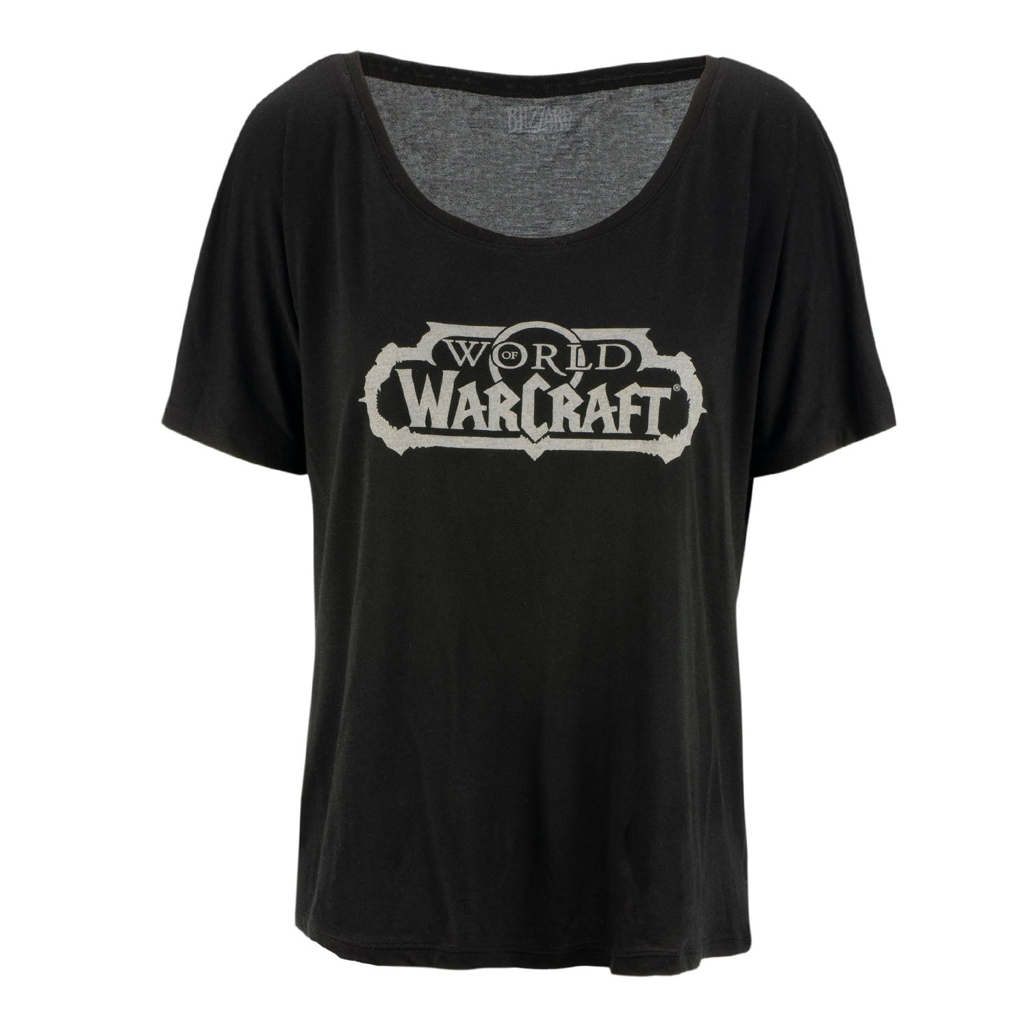 World of Warcraft Women's Black Slouchy T-Shirt - Front View