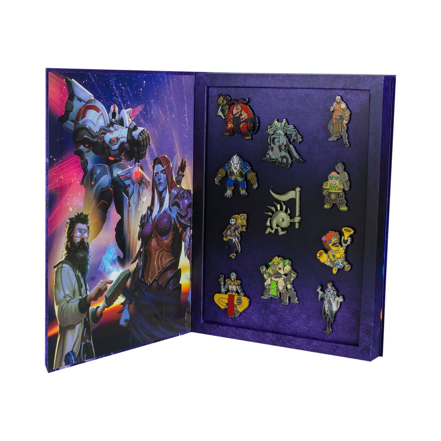 Blizzard Series 6 Collector's Edition 11-Piece Pin Set in Blue - Pin View