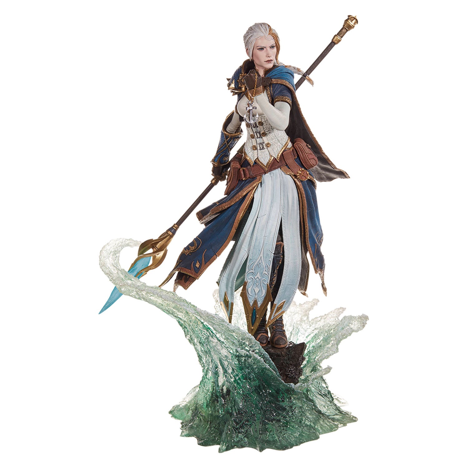 World of Warcraft Jaina 21'' Premium Statue in White - Front View