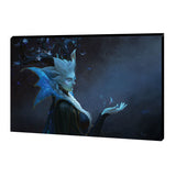 World of Warcraft The Winter Queen 14" x 24" Canvas in Blue - Front View