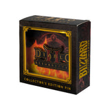 Diablo II: Resurrected Collector's Edition Pin in Black - Front View