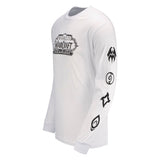 World of Warcraft: Shadowlands Factions White Long Sleeve T-Shirt - Left View