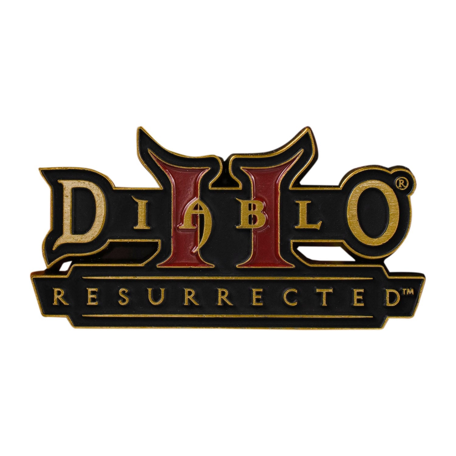 Diablo II: Resurrected Collector's Edition Pin in Black - Pin View