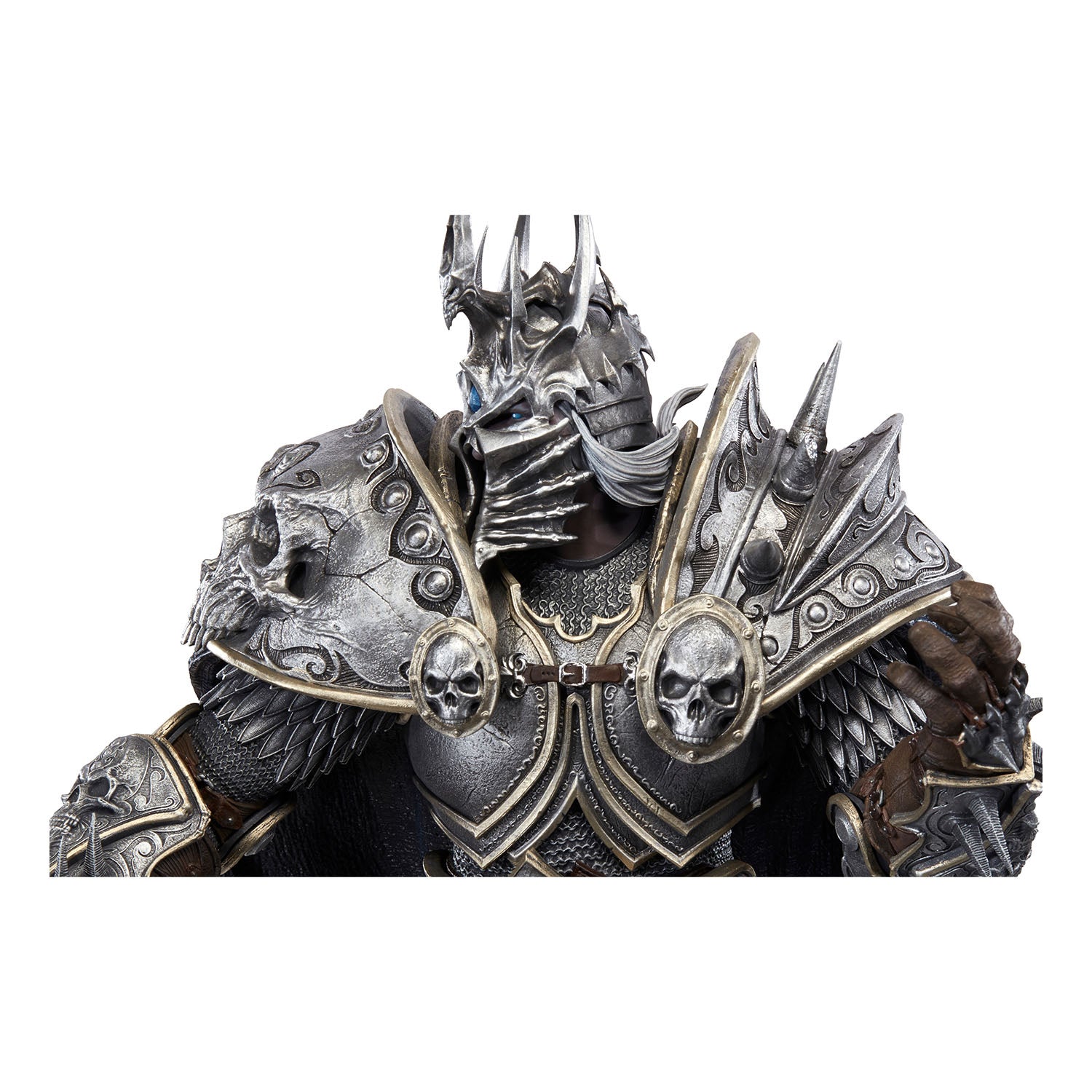 World of Warcraft Lich King Arthas 26" Premium Statue in Grey - Zoom Front View