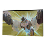 Overwatch Tracer 12" x 21" Canvas in Yellow - Front View