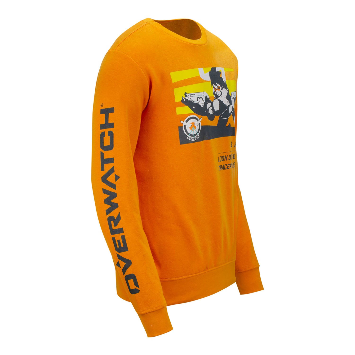 Overwatch Tracer Orange Crewneck Sweatshirt - Right View