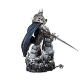 World of Warcraft Lich King Arthas 26" Premium Statue in Grey - Right Front View