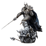 World of Warcraft Lich King Arthas 26" Premium Statue in Grey - Left View